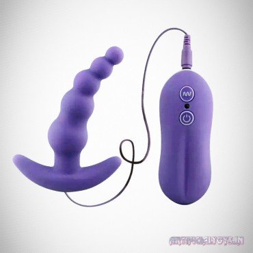 Vibrating Anal Plug Beads Prostate Massager AD-028