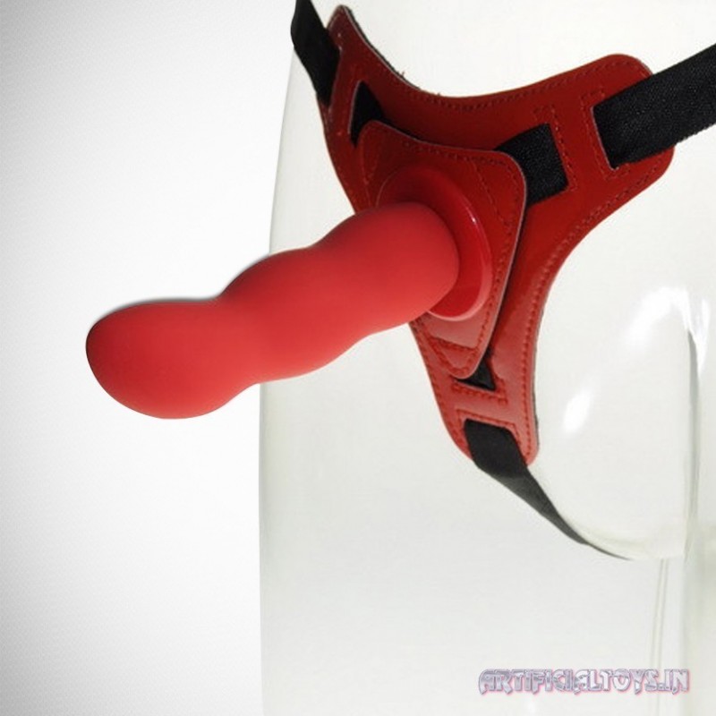 red-deep-climax-strap-on-dildo-realistic-penis-harness-so-021