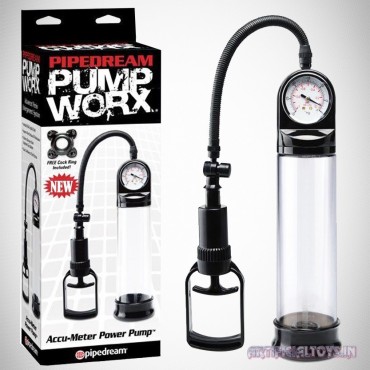 Worx Accu-Meter Power Penis Enlargement Pump PE-010