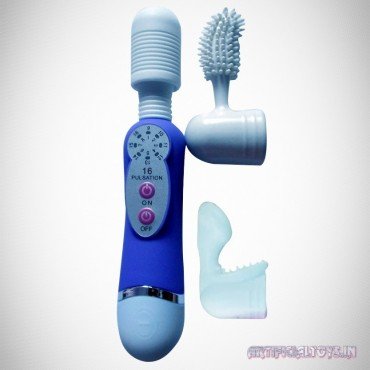 16 Speed Cordlless Magic Wand Massager VM-008