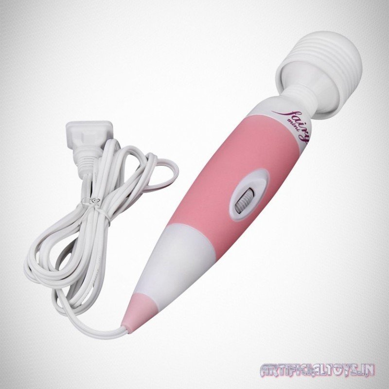 Powerful Multispeed Fairy Female Personal Wand Massager VM-009