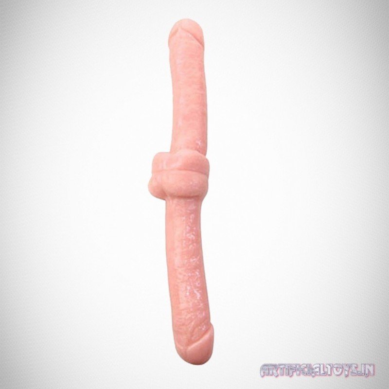 Realistic Double Dong Penis Shaped End Non Vibrator RSNV-015