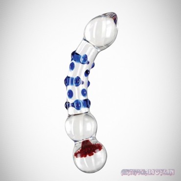 Flower Crystal Glass Dildo Sex Toy GD-003