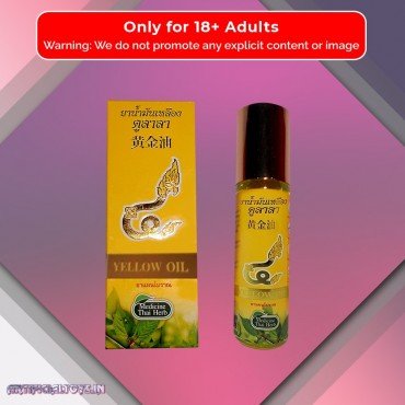 Thai herbal massage yellow oil THP-001