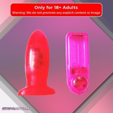 Crystal Anal Butt Plug Vibrating AD-013