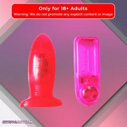Crystal Anal Butt Plug Vibrating AD-013