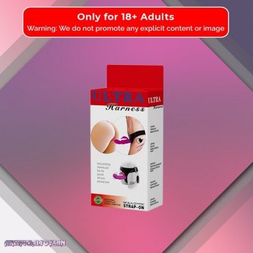 Baile Ultra Harness Strap-on Dildo with Multi-speed Vibrations SO-030