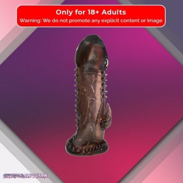 Ultra Flexible soft cock sleeve penis extender PES-017