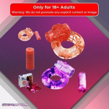 Cock Ring Vibrator 2pcs CR-001