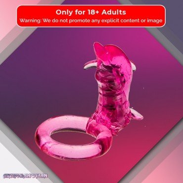 Dolphin Cock Ring Vibrator CR-005