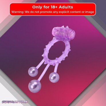 Vibrating Ball Banger Cock Ring Vibrator CR-007