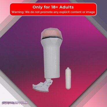 Super Soft Vibrating Male Stroker With Suction MS-048