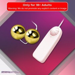 Multi Speed Golden Ben Wa Vibrating Balls Anal Vaginal BV-013
