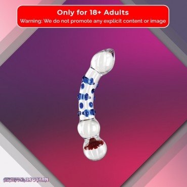 Flower Crystal Glass Dildo Sex Toy GD-003