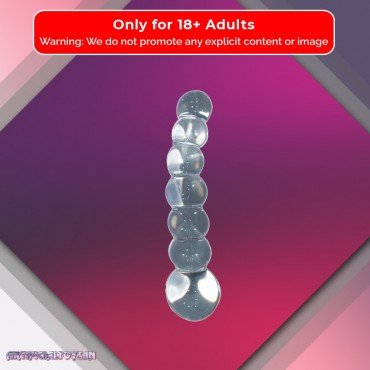 Ultra Beaded Crystal Glass dildo GD-008