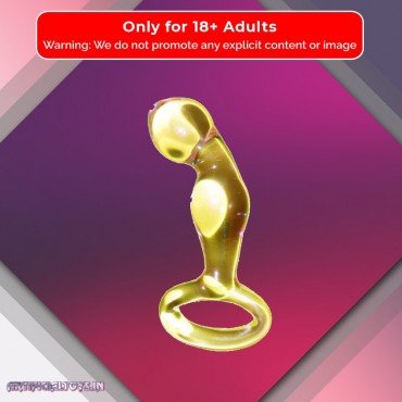 Jaguar Golden Glass Dildo GD-009