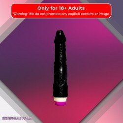 Super Natural Black Silicone Realistic Vibrator RSV-011