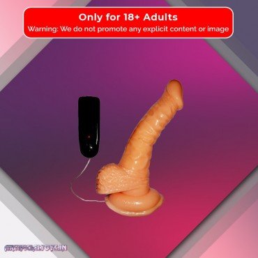 Whoppers Curved Suction Cup Realistic Vibrator RSV-078