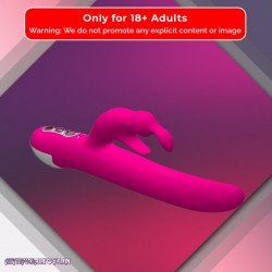 7 Speed Silicone Rabbit Vibrator- USB Rechargeable RV-025