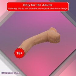 Realistic Non-vibrator with Round Balls and Suction Base RSNV-029