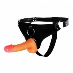 Mr. Limpy Whopper 7.8 Vibrating Female Lesbian Strap On SO-012